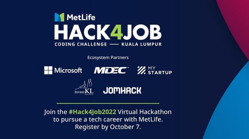 Program MetLife Hack4Job Coding Challenge Buka Peluang Kerjaya – Pendaftaran Adalah Percuma
