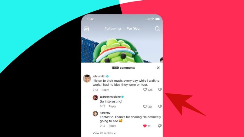 TikTok Memperkenalkan Butang “Dislike” Untuk Komen