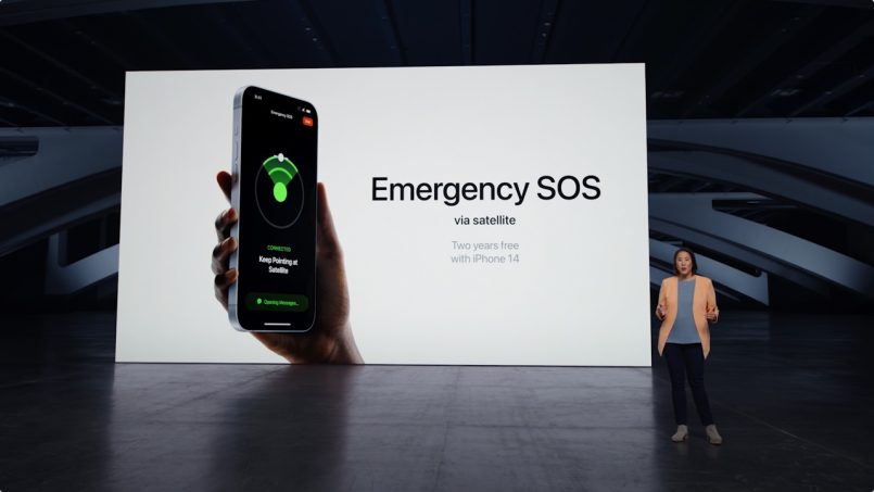 Apple Menyertakan Sokongan SOS Kecemasan Menggunakan Satelit Pada iPhone 14