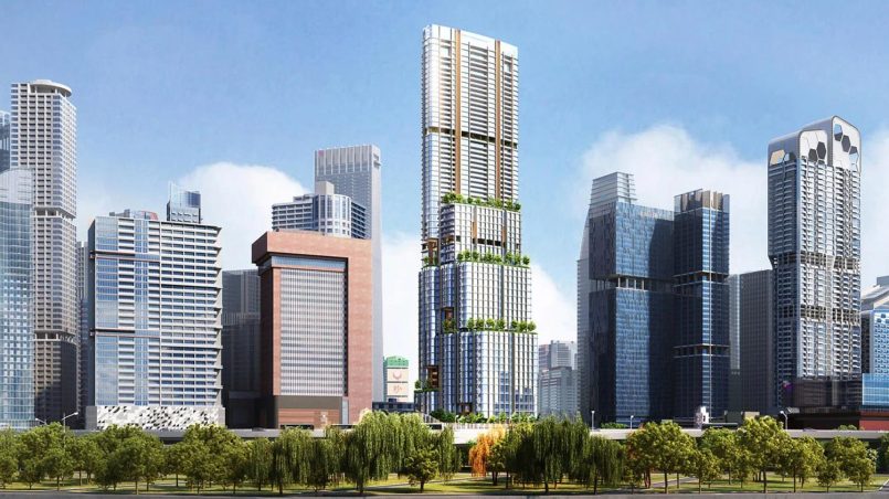 Dengan 63 Tingkat, 8 Shenton Way Bakal Menjadi Bangunan Tertinggi Singapura
