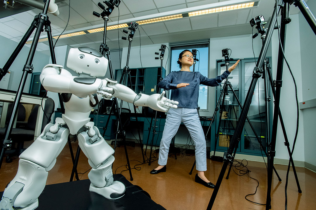 Robot Untuk Mengajar Tai Chi Dibangunkan