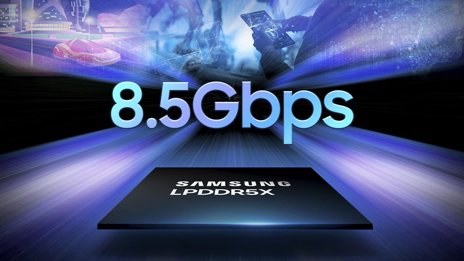 Samsung Menghasilkan Memori LPDDR5X Dengan Kelajuan 8.5 Gbps