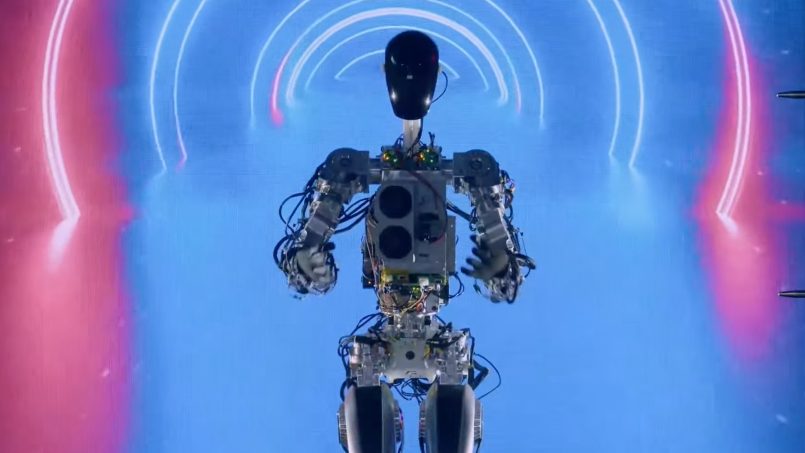 Tesla Memperlihatkan Prototaip Awal Untuk Robot Berbentuk Manusia>