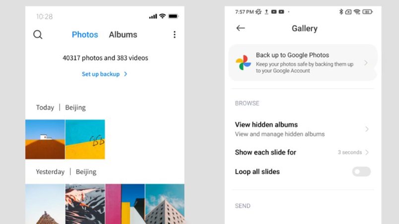 Aplikasi Xiaomi Gallery Kini Menyokong Sandaran Gambar Ke Google Photos