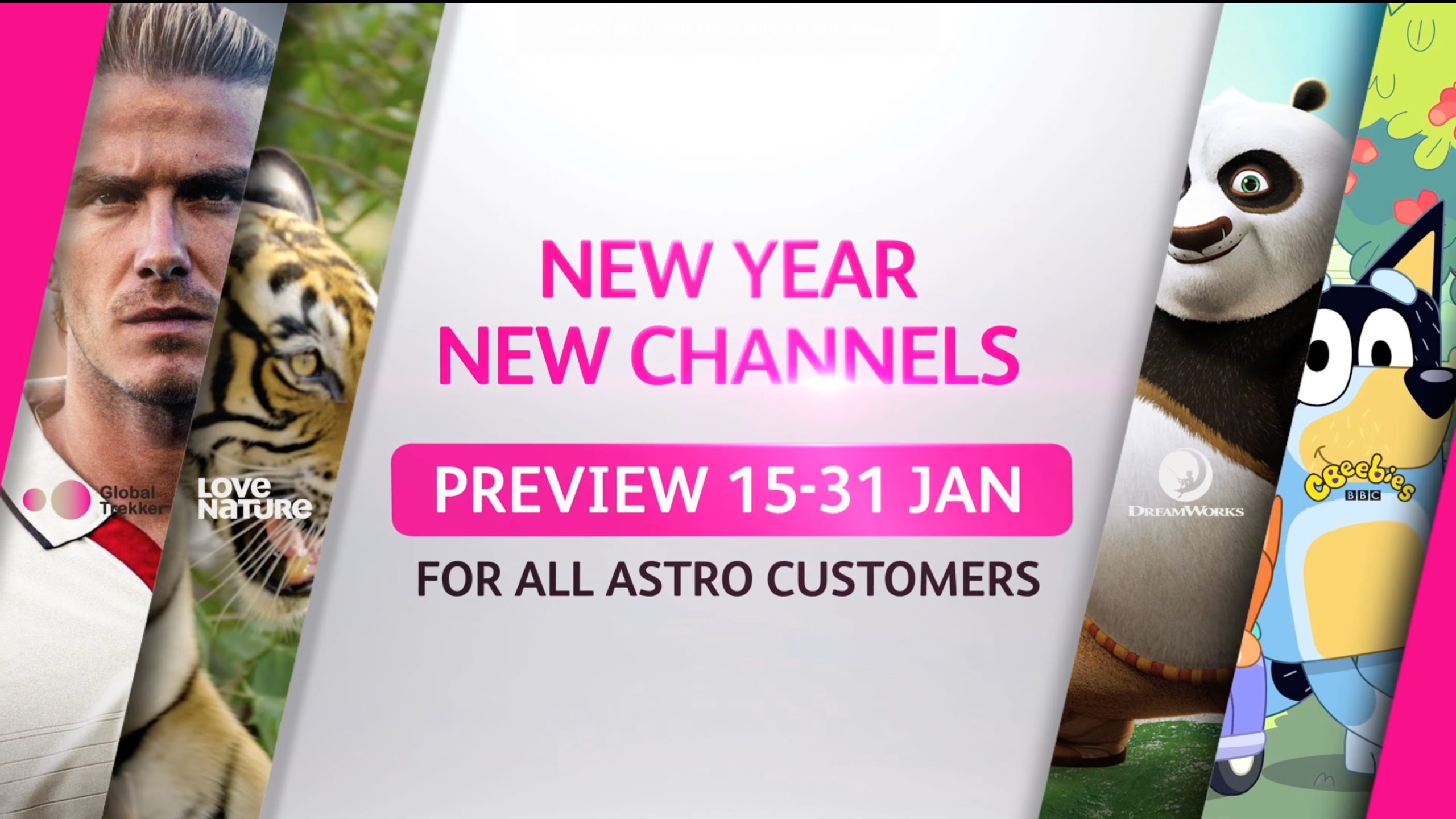Astro Menawarkan Tontonan Percuma Untuk Sejumlah Saluran Baharu Sehingga 31 Januari