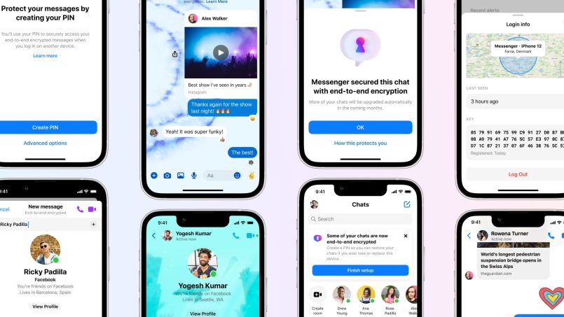 Facebook Messenger Kini Menyokong Penyulitan Hujung-Ke-Hujung