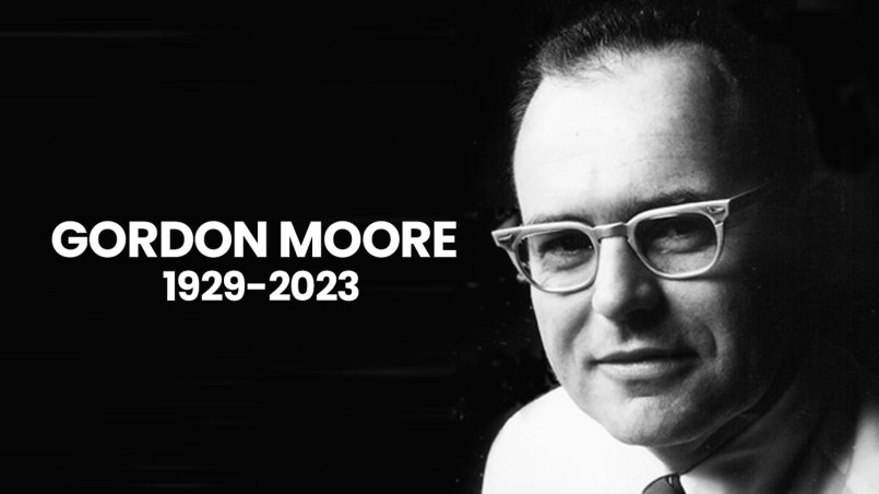 Gordon Moore Pengasas Hukum Moore Meninggal Dunia
