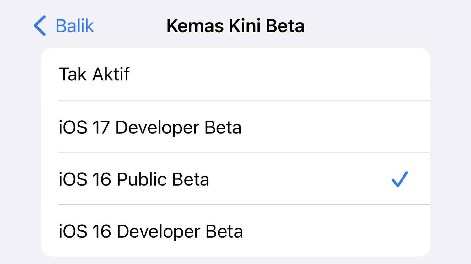 Akses Kepada iOS 17 Versi Beta Pembangun Kini Ditawarkan Percuma