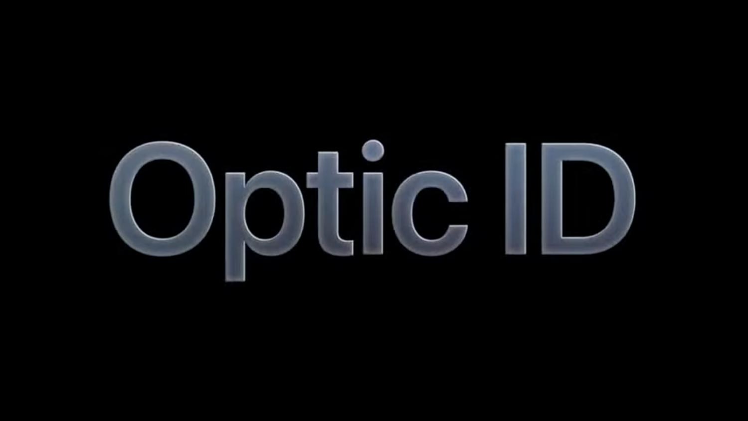 Optic ID Ialah Sistem Imbasan Anak Mata Daripada Apple