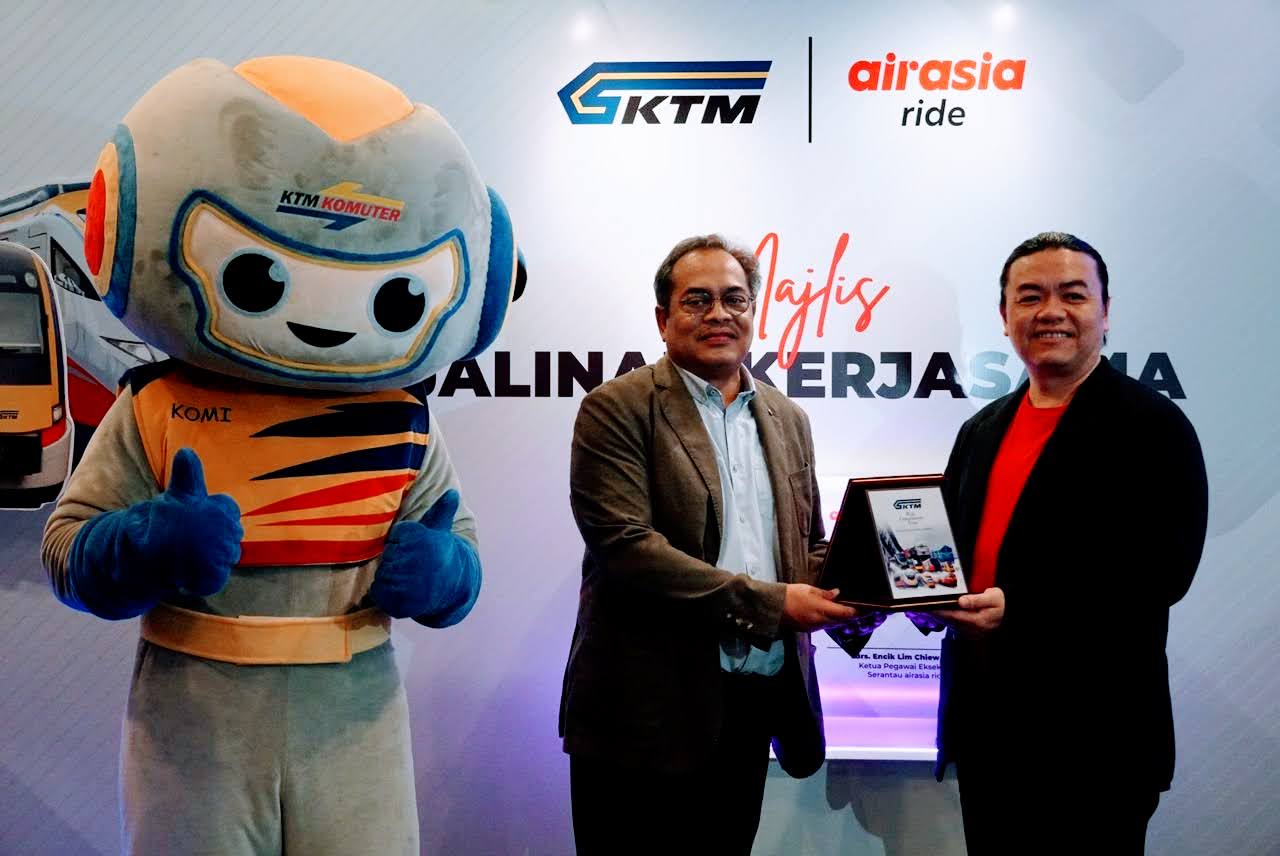 AirAsia Ride Menawarkan Diskaun RM3 Untuk Perjalanan Ke Stesen KTM
