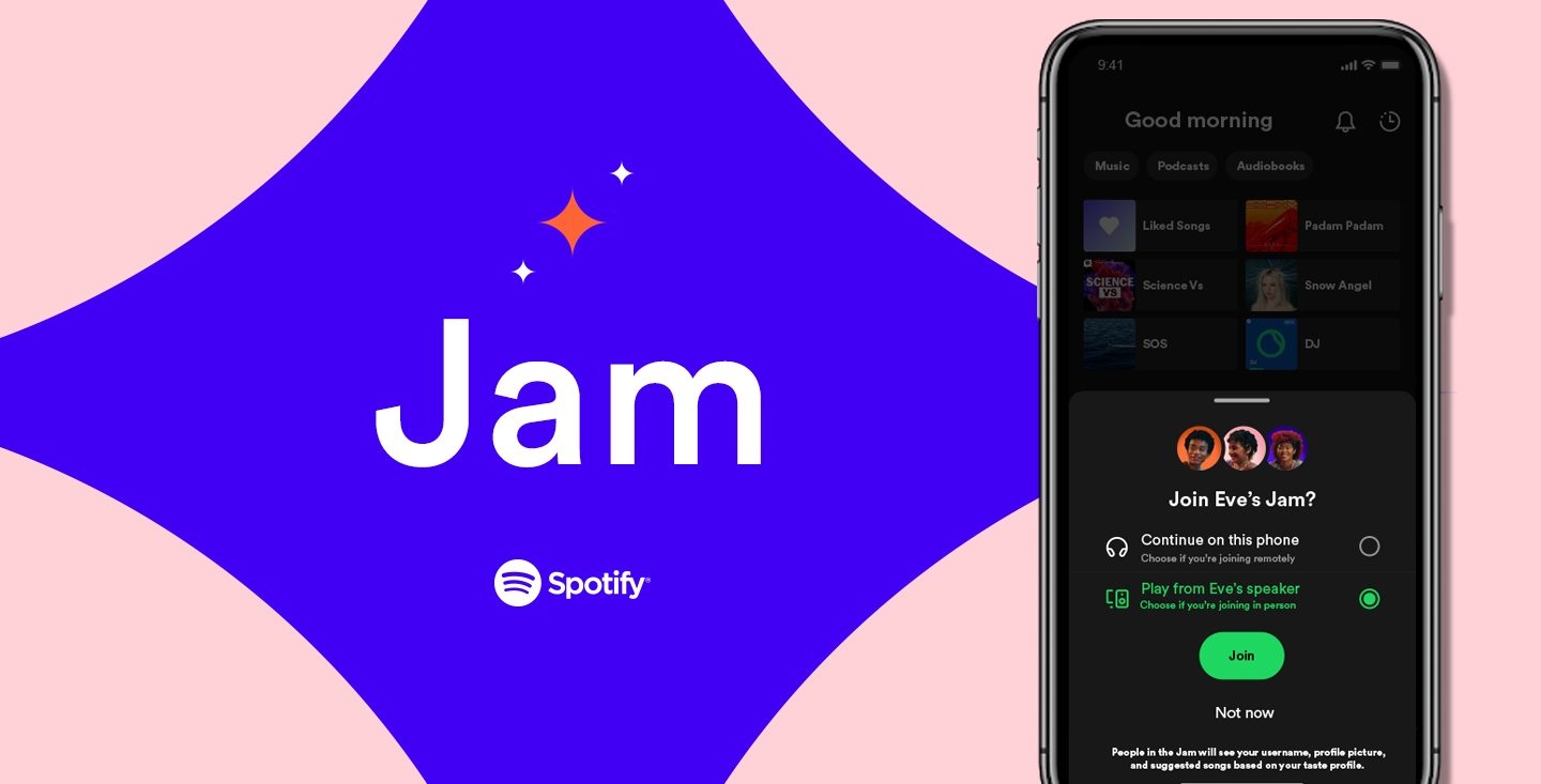 Dengan Spotify Jam, 32 Orang Boleh Mengawal 1 Senarai Main