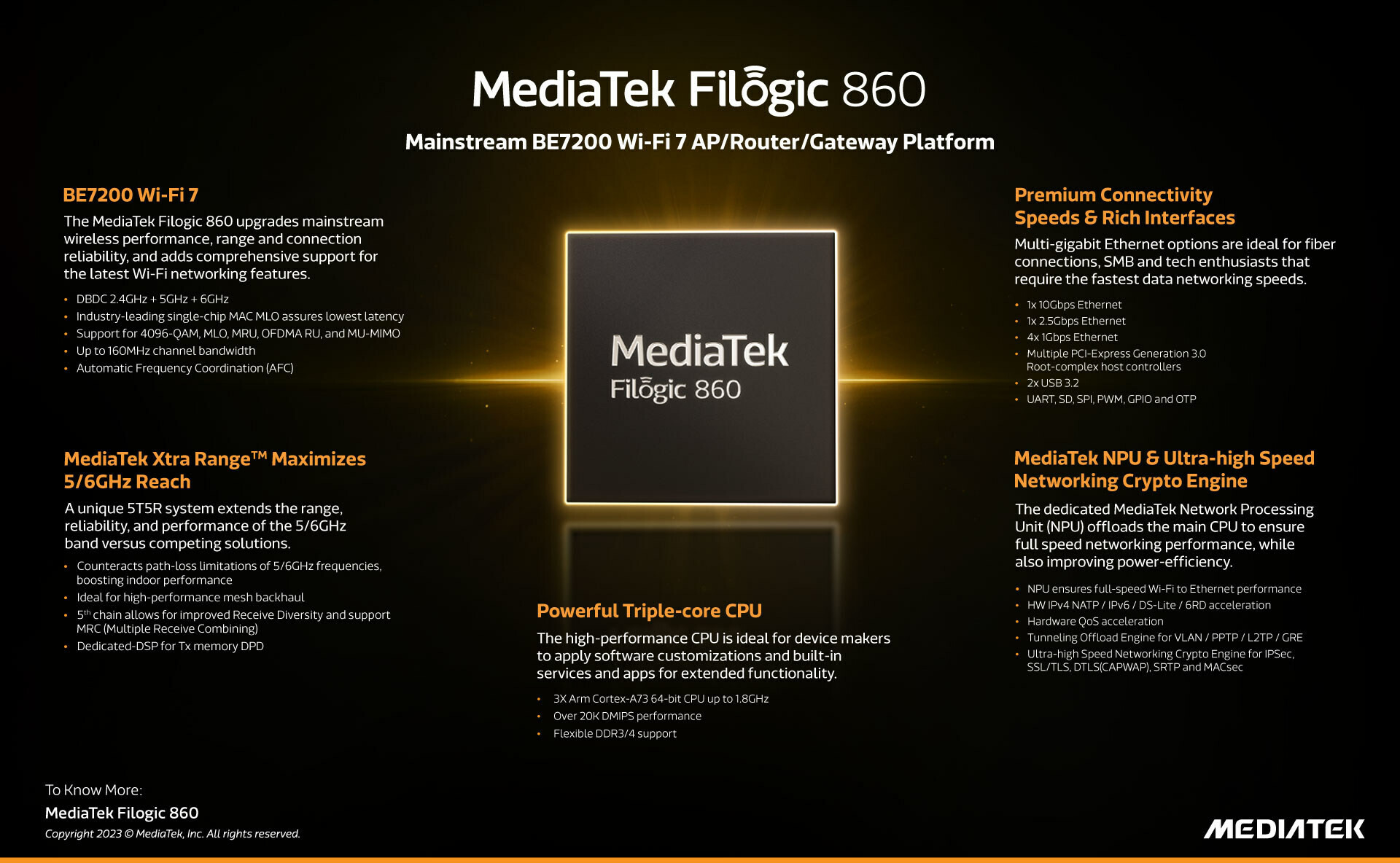 MediaTek Filogic 860 Dan 360 Sedia Untuk Menguasakan Penghala WiFi 7 Pada Pertengahan 2024