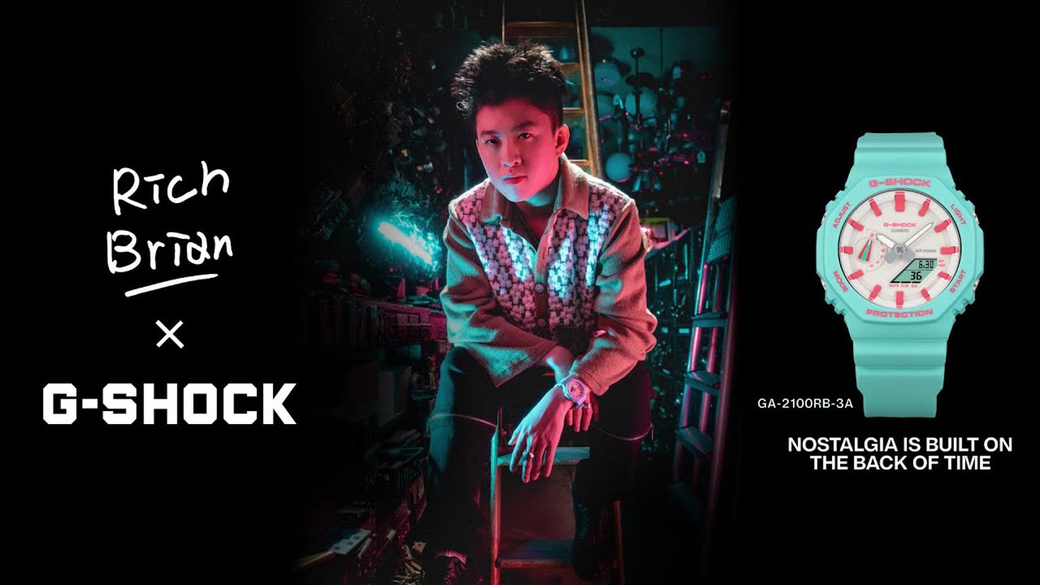 Jam G-SHOCK X Rich Brian Diumumkan Pada Harga RM675