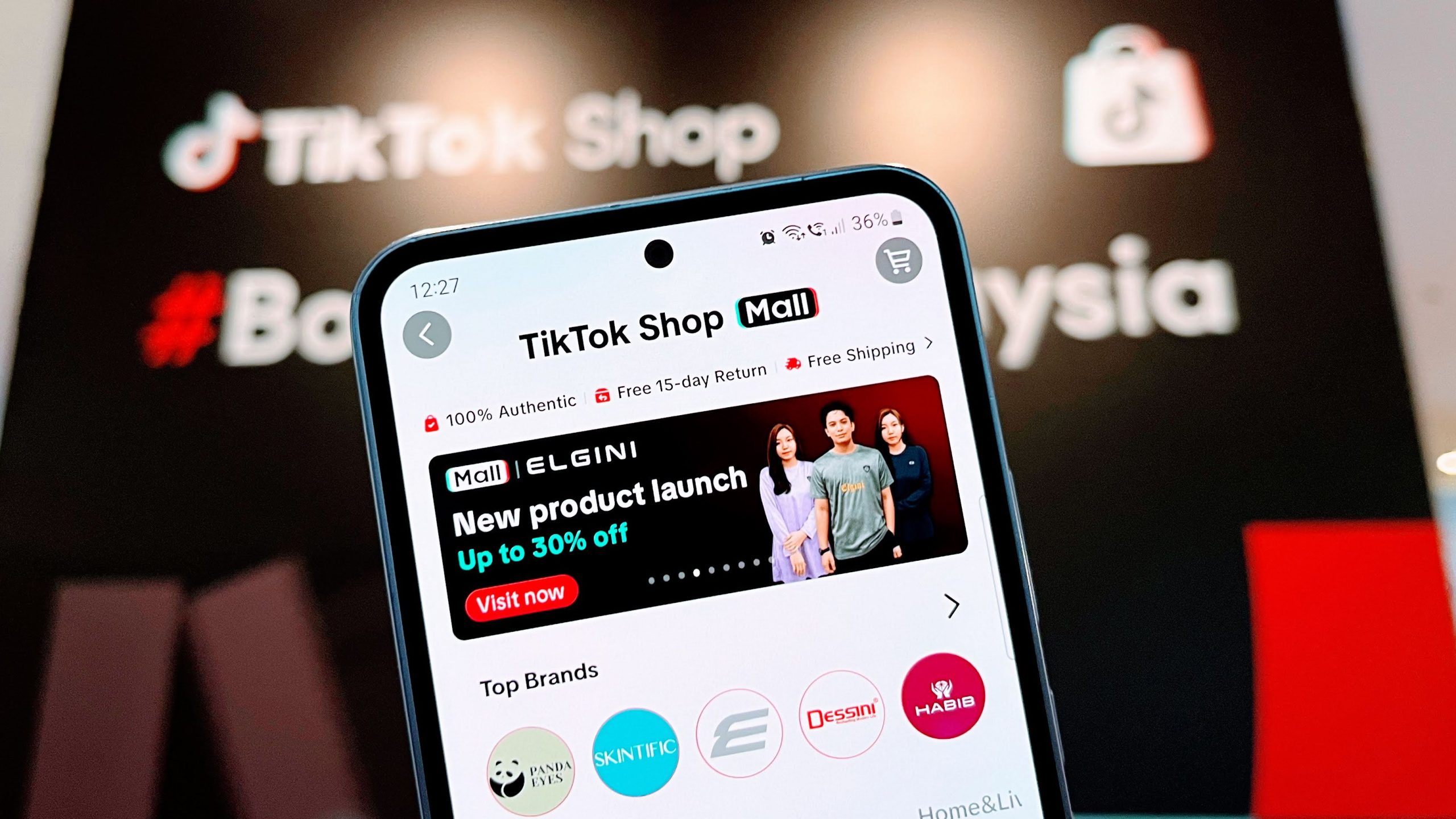 TikTok Shop Mall Diperkenalkan Di Malaysia – Beli Terus Dari Kedai Jenama Rasmi