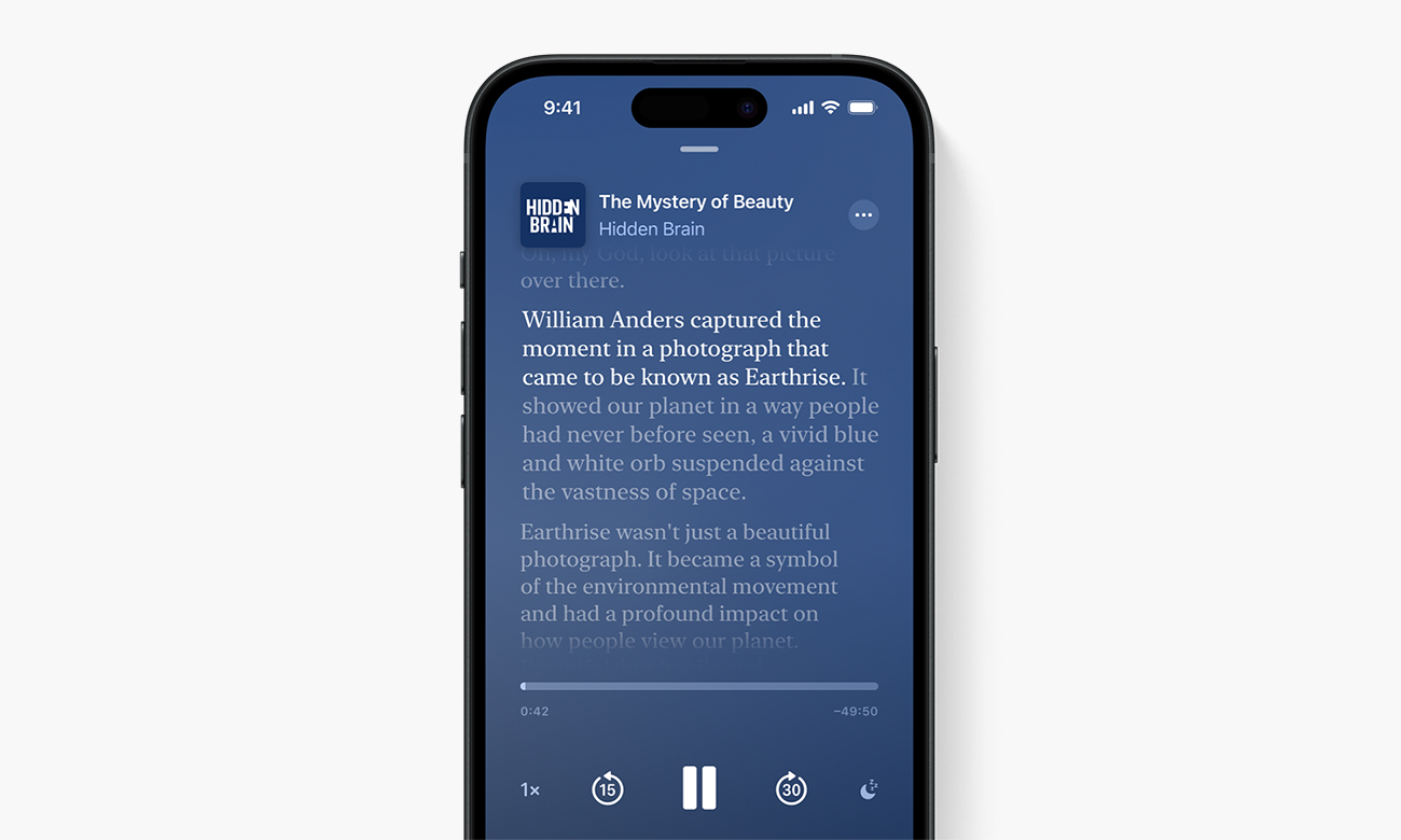 Apple Podcasts Akan Menjana Transkrip Secara Automatik Melalui Kemaskini iOS 17.4