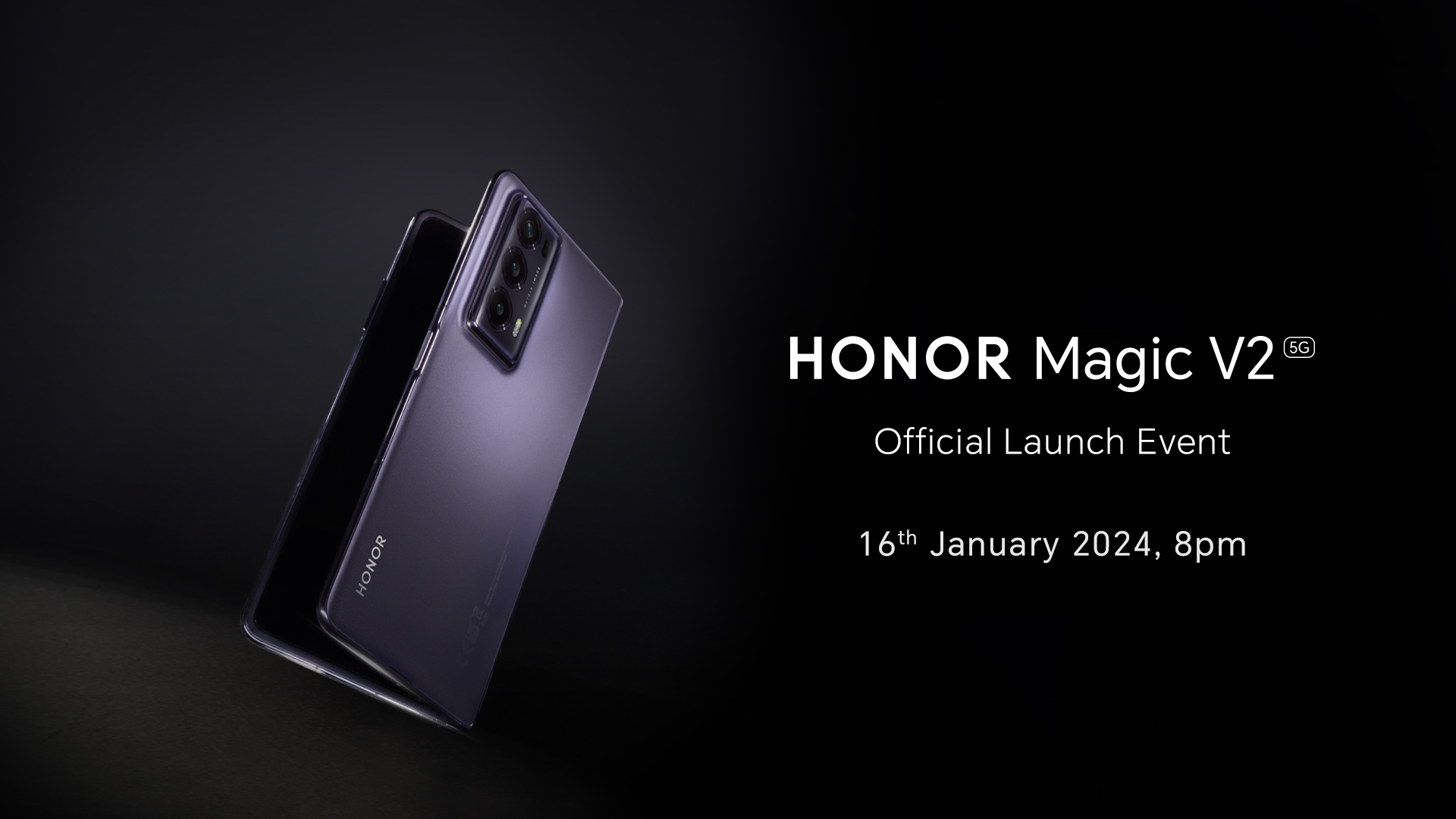 Honor Magic V2 5G Ke Pasaran Malaysia Pada 16 Januari 2024