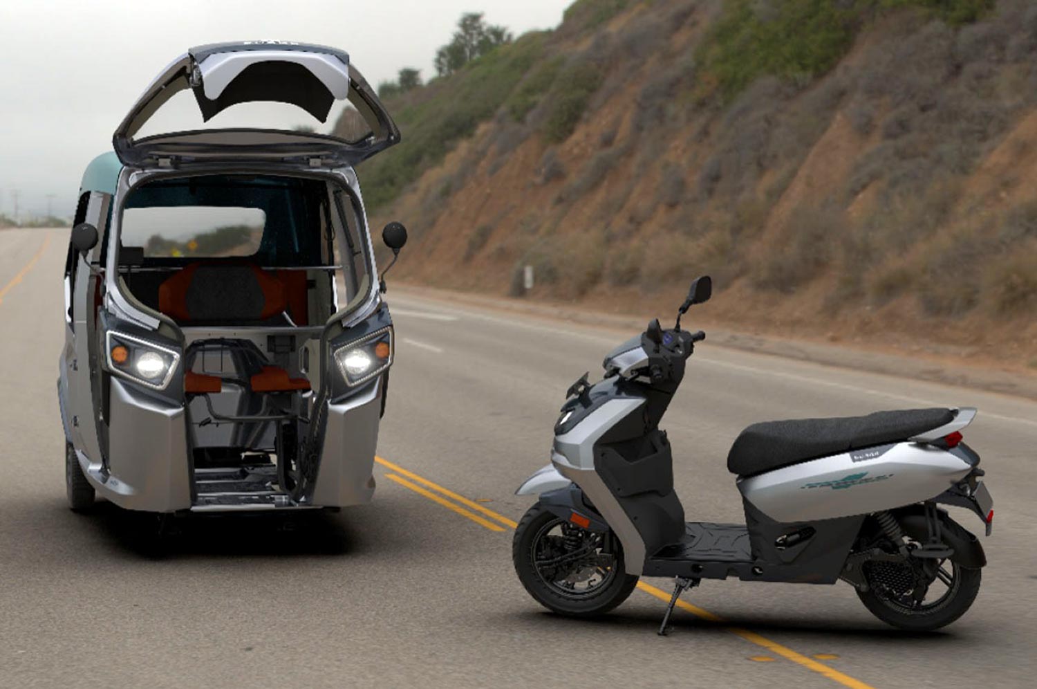Surge S32 EV Boleh Berubah Menjadi Motosikal Seperti Tumbler Batman