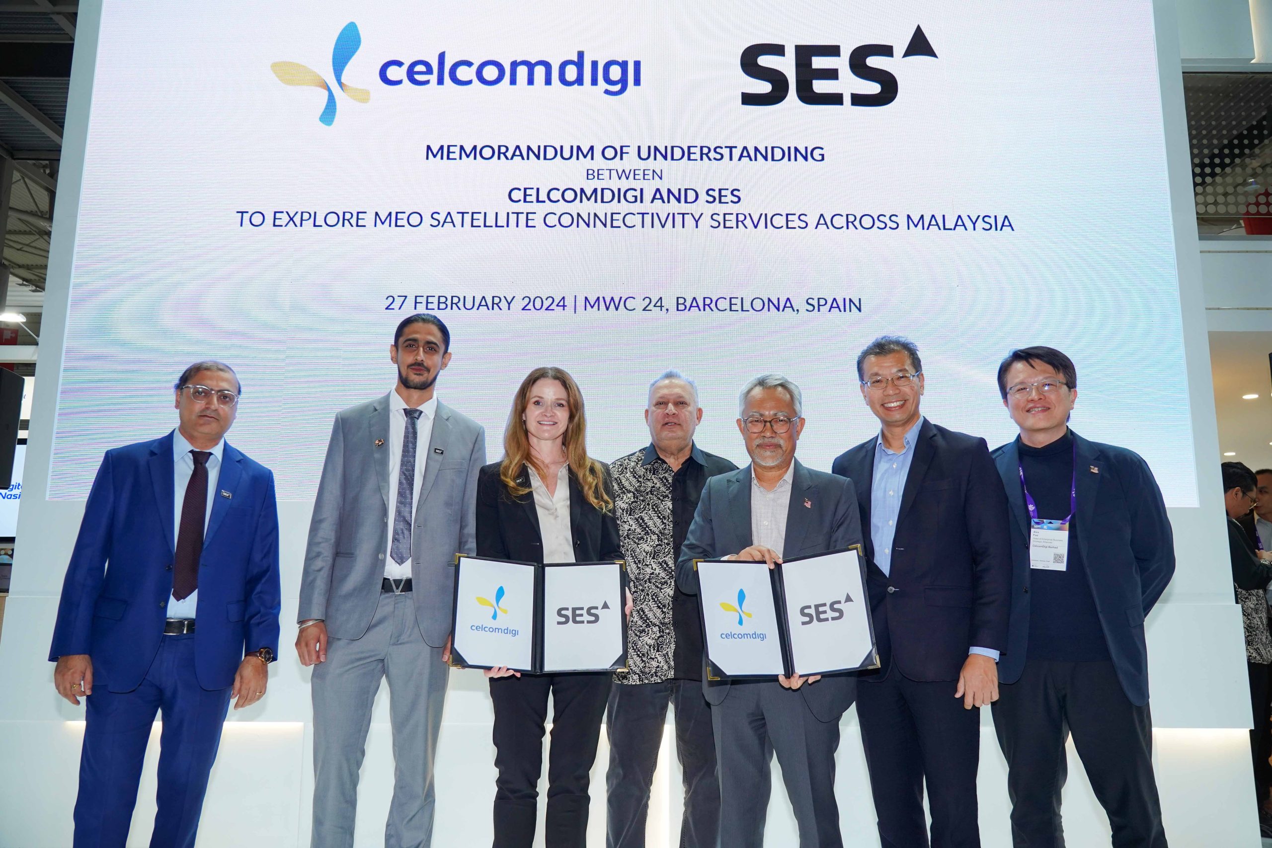 CelcomDigi Dan SES Umum Kerjasama Untuk Teroka Perkhidmatan Komunikasi Satelit