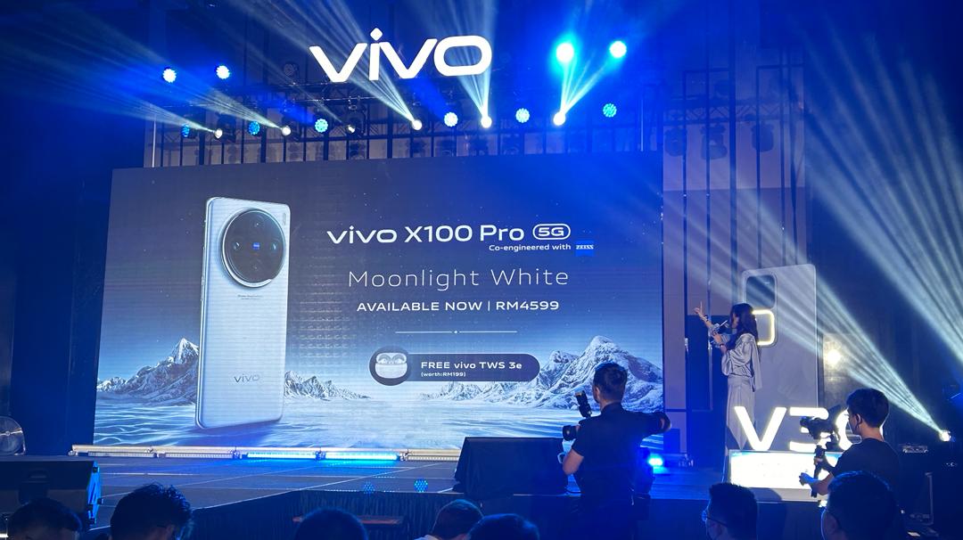 Vivo X100 Pro 5G Kini Ditawarkan Dalam Warna Moonlight White – Harga RM4,599