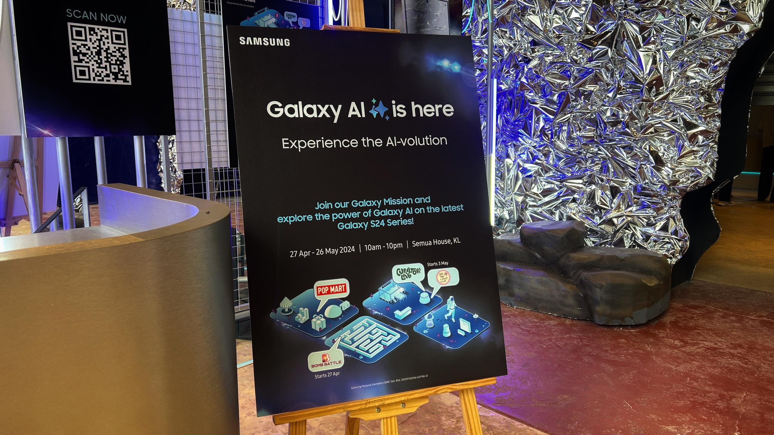 AI-Volution Experiential Beri Peluang Rasai Pengalaman Menggunakan Ciri AI Pada Samsung Galaxy S24