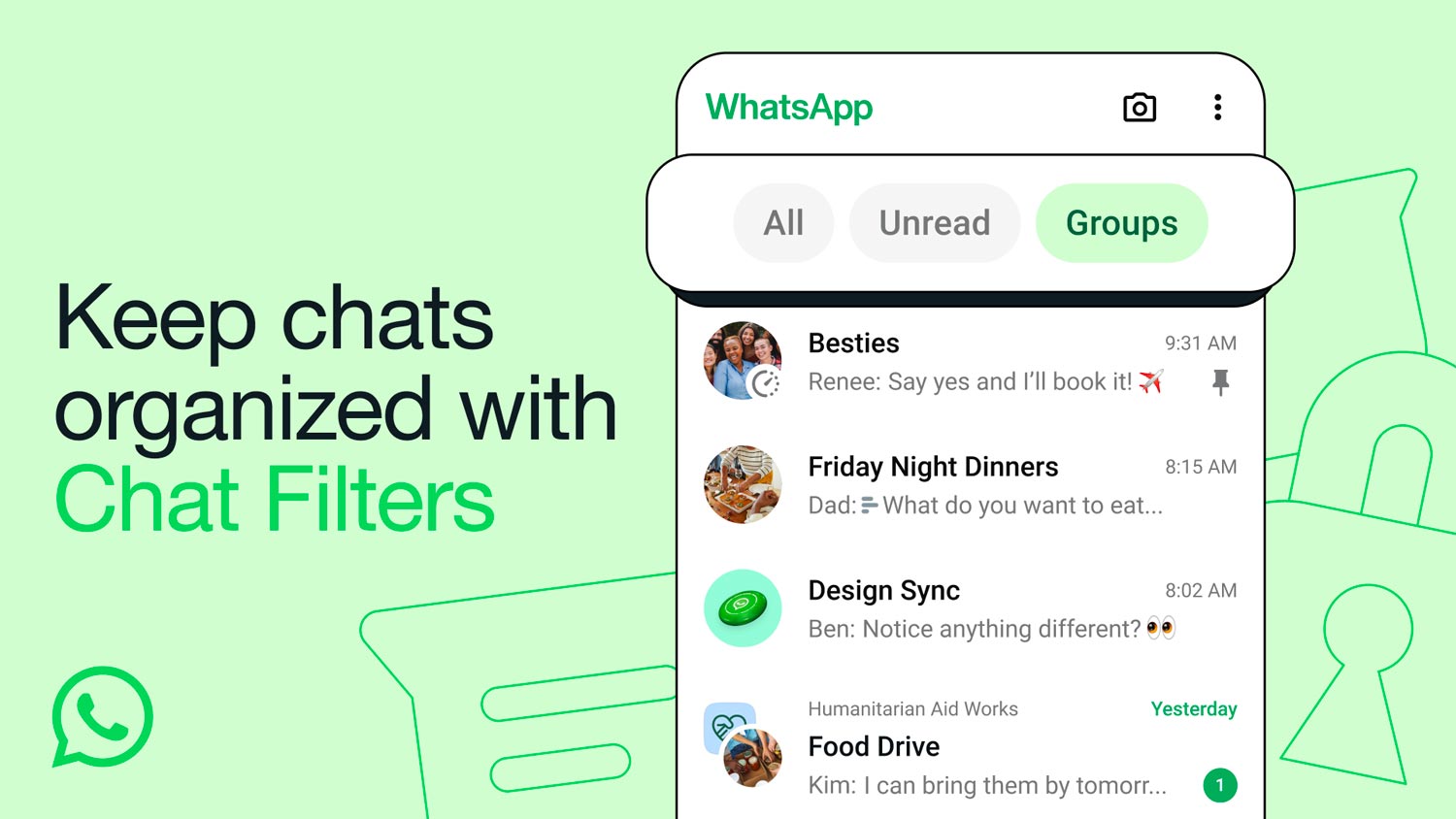 WhatsApp Perkenal Ciri Chat Filters Yang Menunjukkan Mesej Belum Dibaca