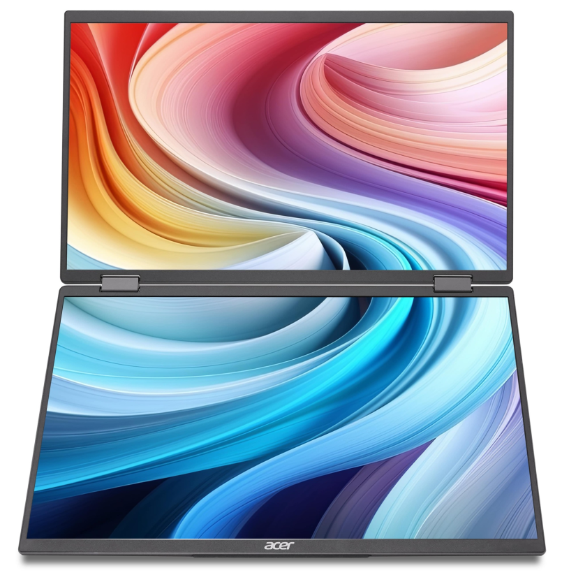 Acer PD163Q Ialah Paparan Dwi-Skrin Yang Menggandakan Produktiviti Anda Pada Harga RM1699