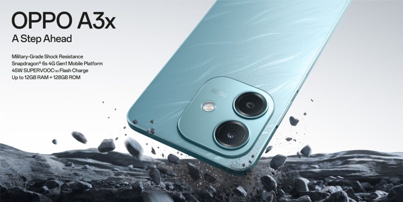 Oppo A3x Ditawarkan Di Malaysia Dengan Harga Bermula RM399