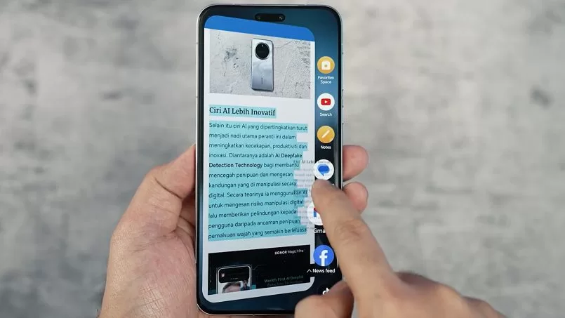 Honor Magic Portal Kini Menyokong Shopee, Grab Dan Trip.com