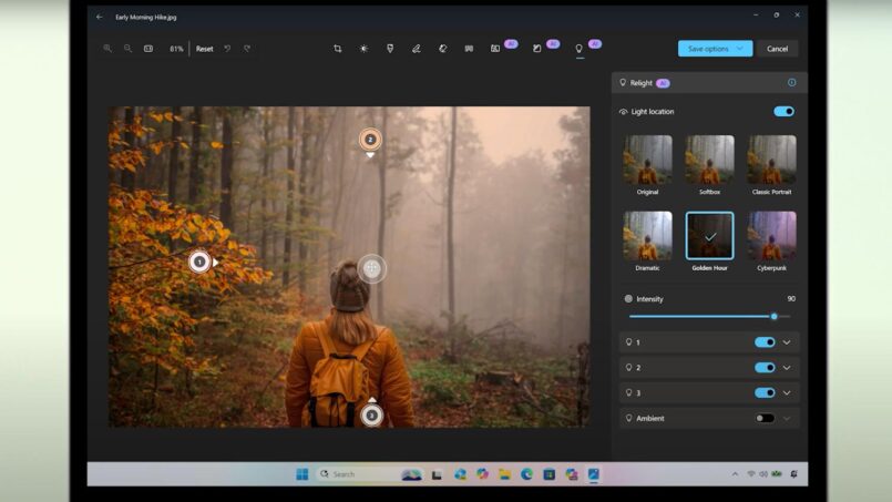 Aplikasi Photos Di Copilot+ PC Dikemaskini Dengan Ciri Mengubah Sumber Cahaya