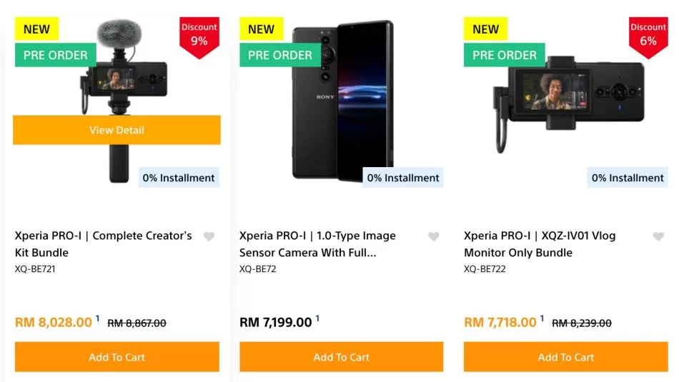 Sony Xperia Pro i Malaysia